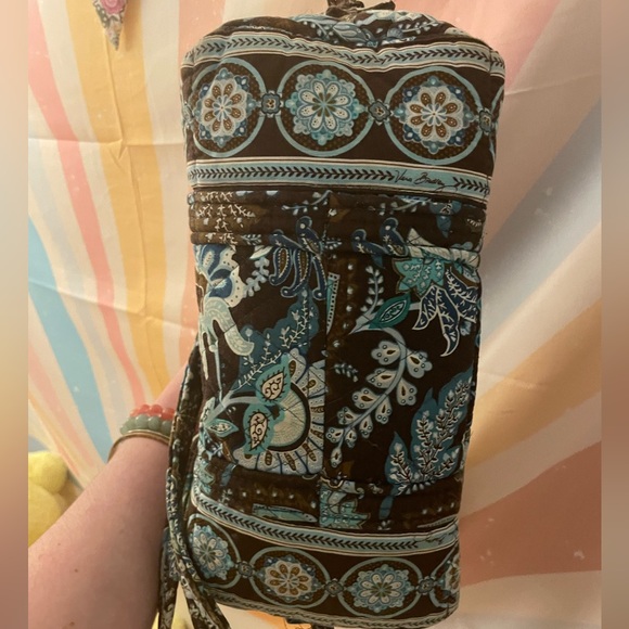 Vera Bradley Java Blue Mini Bowler - Picture 6 of 6